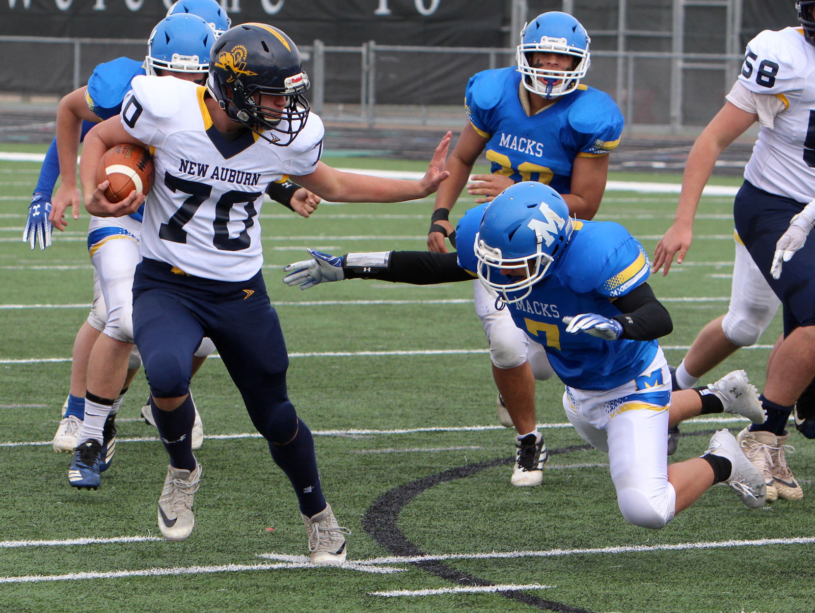 New Auburn at McDonell football 10-3-20